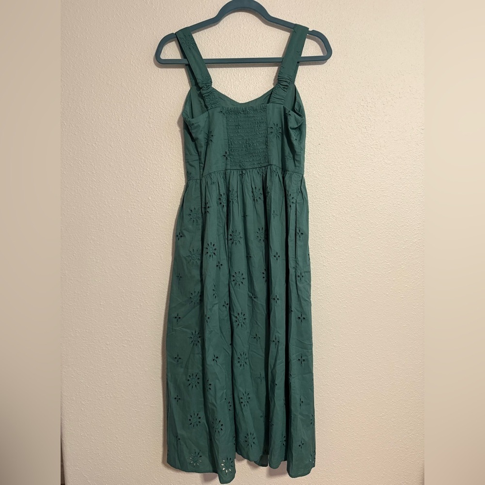 J.Crew Eyelet Midi Dress - Picture 5 of 10